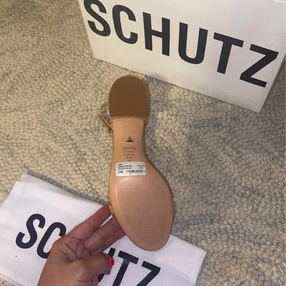 Schutz Cork Chimes Heels - Picture 5 of 5